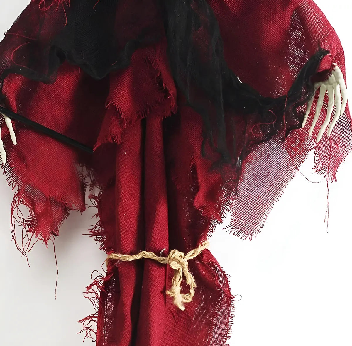 Esqueleto Colgante La Muerte En Rojo 60x40 Cm