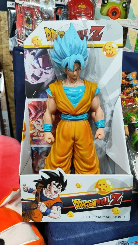 Muñeco Figura De Acción Goku Dios Dbz 37cm