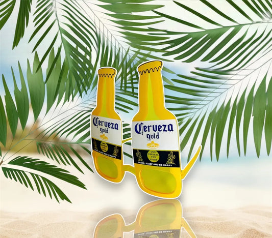 Lentes De Cerveza Corona Disfraz Cotillón