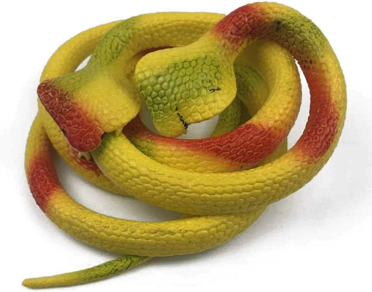 Viboras Serpiente De Goma 70 Cm X3 Unidades