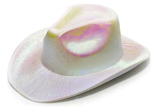 Gorro De Cowboy Tornasolado Fiesta Cotillón