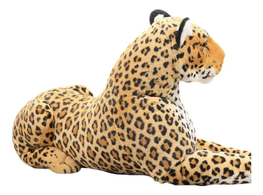 Peluche De Leopardo 80cm Grande Importado Realista