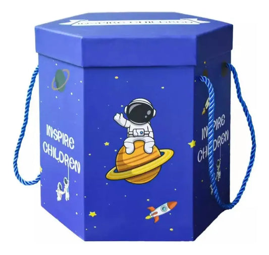 Set De Arte Y Dibujo 93 Piezas Box Astronauta