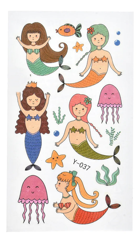 Tatuajes Temporales Neon X12 Planchas Surtidos