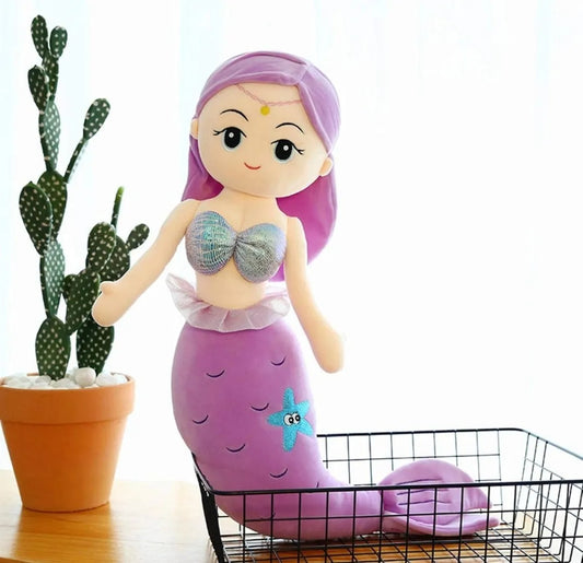 Sirena De Peluche Grande 1mt De Alto