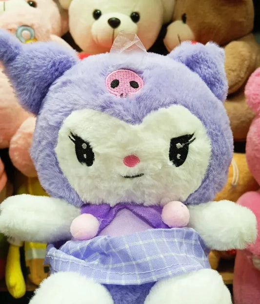Muñeca De Peluche Kuromi De Hello Kitty 35 Cm