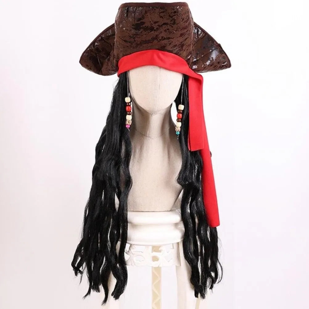 Gorro Para Disfraz Pirata Jack Sparrow