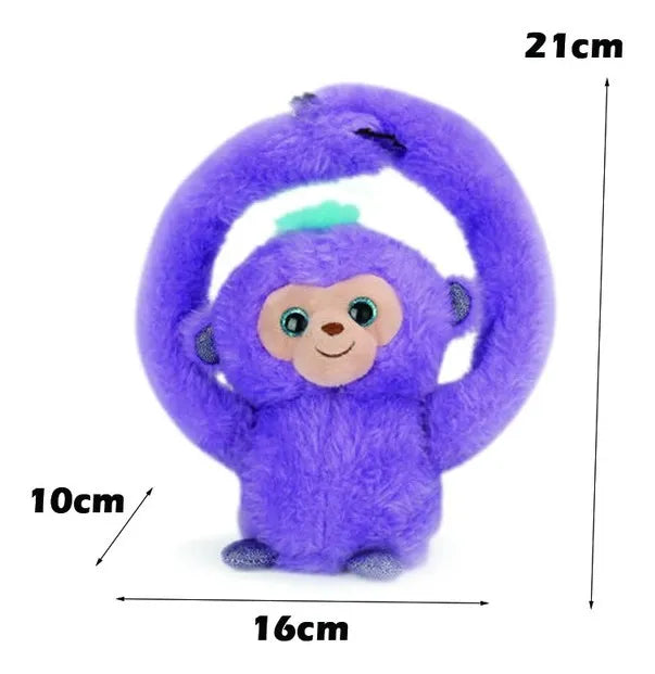 Peluche Mono Brazos Largos Giro 360 Canta Y Habla