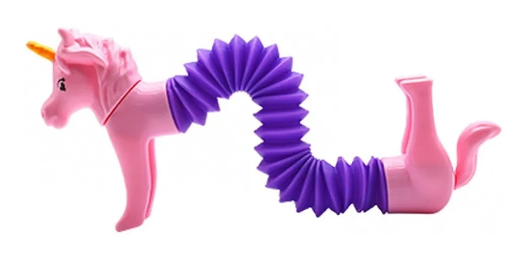 Pop Tubes Unicornio Pack X6 Unidades Intercambiable