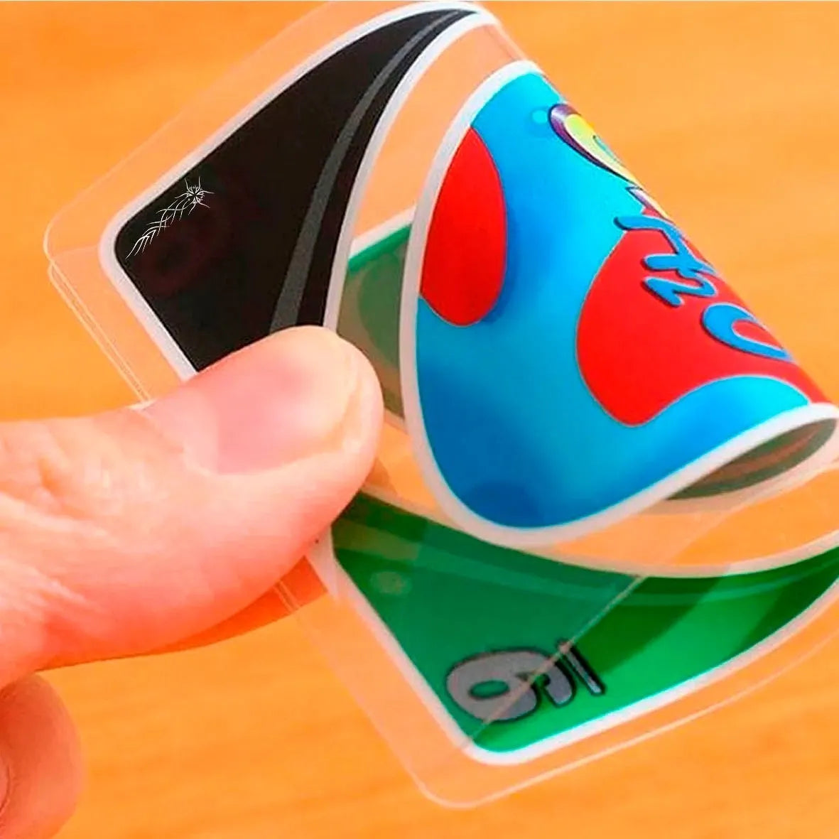 Juego Cartas Uno H2o Previa Transparentes Genéricas
