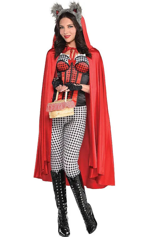 Capa Satinada Color Roja 140cm Disfraz Cosplay