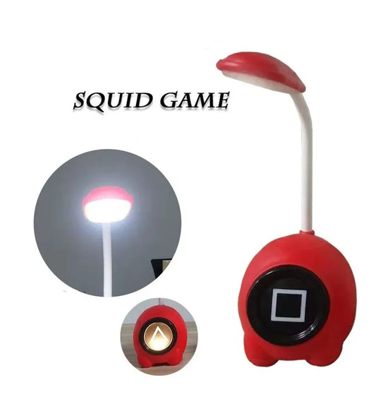 Lámpara De Mesa Led Squid Game Calamar 23 Cm Usb