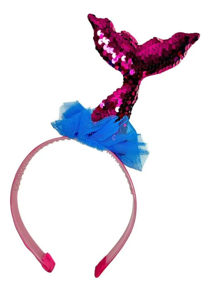 Tiara Vincha De Sirena Fiesta Disfraz