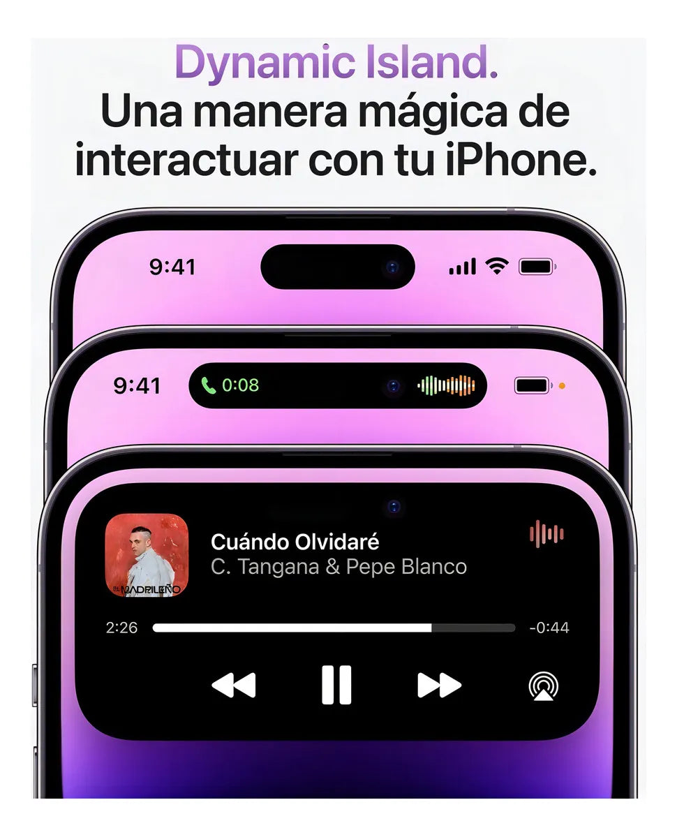Apple iPhone 14 Pro Max (256 GB) - Negro espacial - Excelente (Reacondicionado)