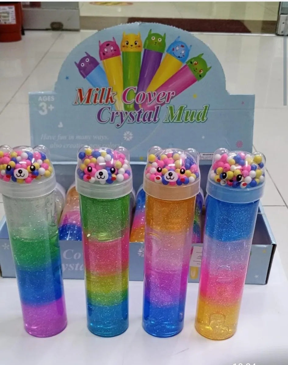 Slime Largo De Oso 20 Cm Pack X2 Multicolor