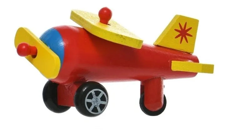 Pack 3 Aviones En Madera Montessori Modelos Varios