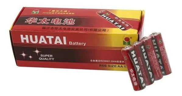 Caja 40 Pilas AA Huatai 1.5v Super Calidad