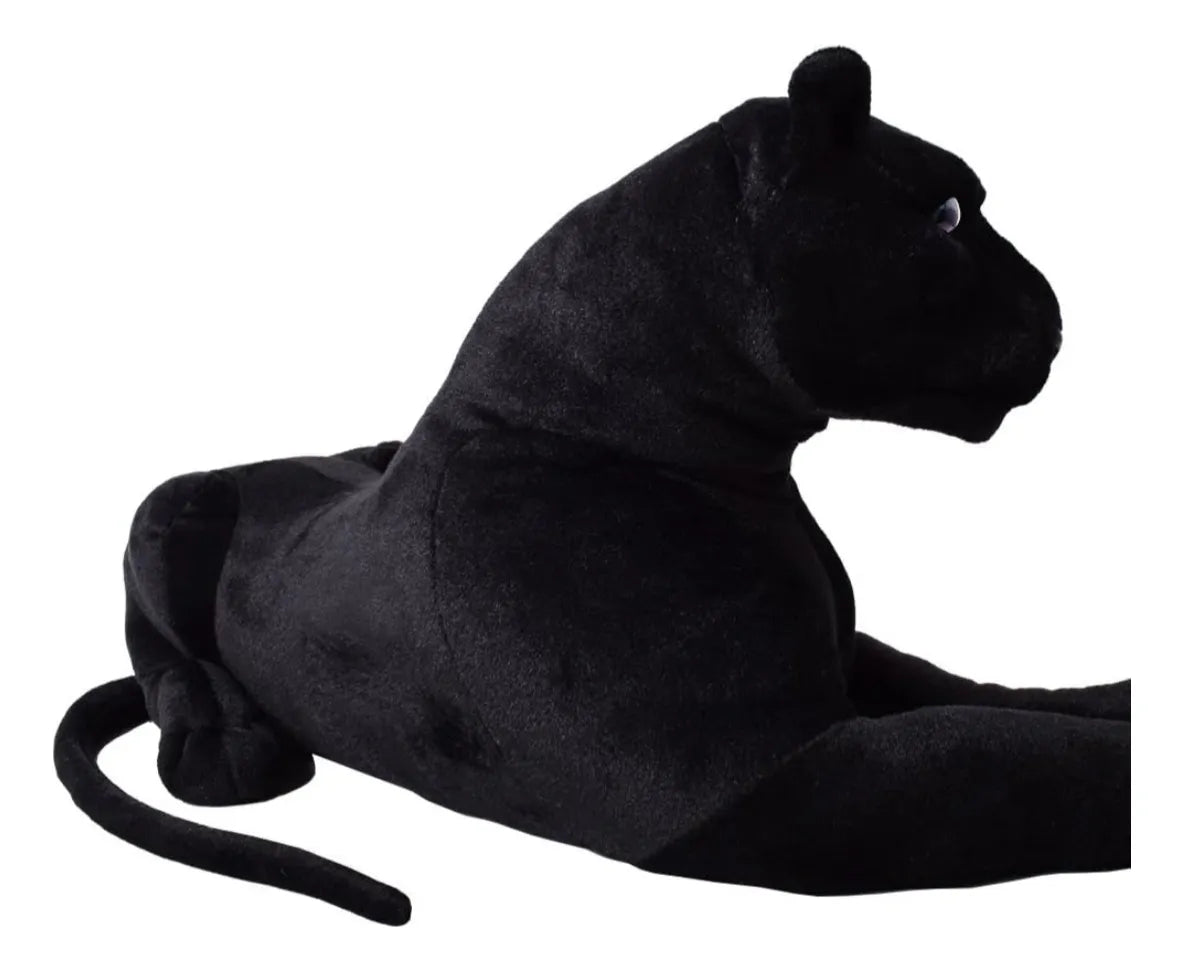 Peluche Pantera Negra 80cm Importado Realista