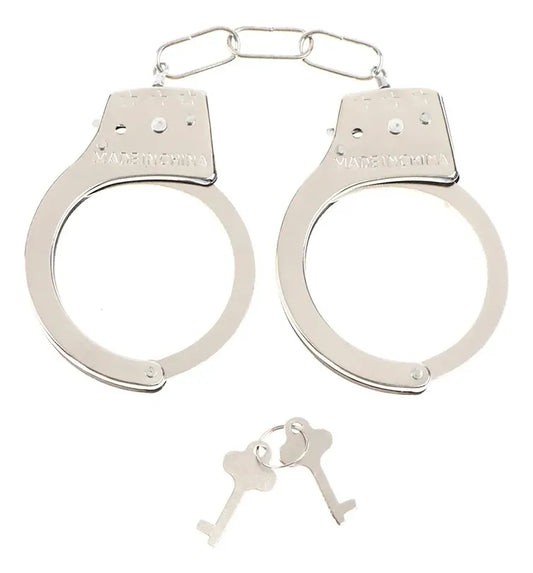 Esposas Con Llave De policia Complemento de disfraz
