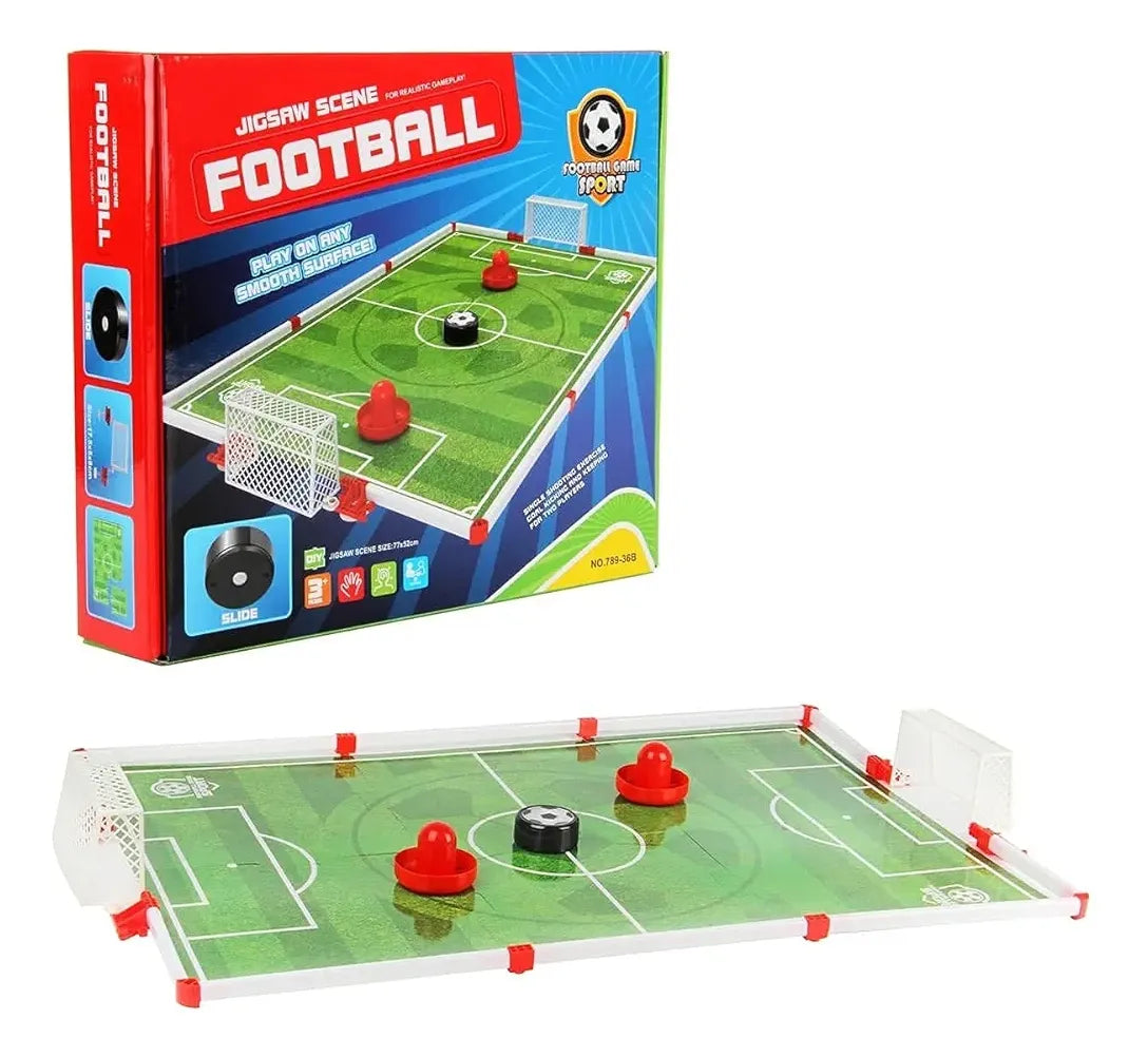 Juego De Mesa De Fútbol Estilo Tejo 77x52cm
