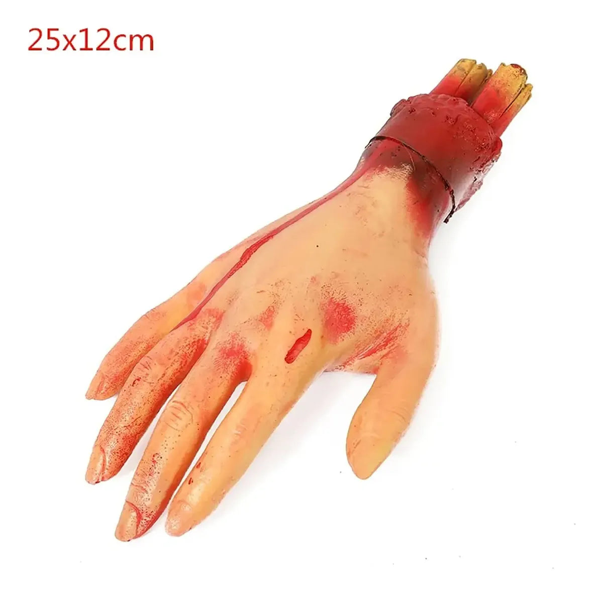 Mano Sangrienta de Plástico 25 cm – Decoración Halloween