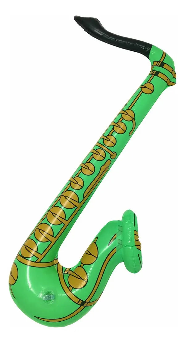 Inflable De Saxofón 60cm Varios Colores