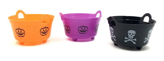 Caramelera Con Asa 9x7cm Pack X2 Halloween Deco