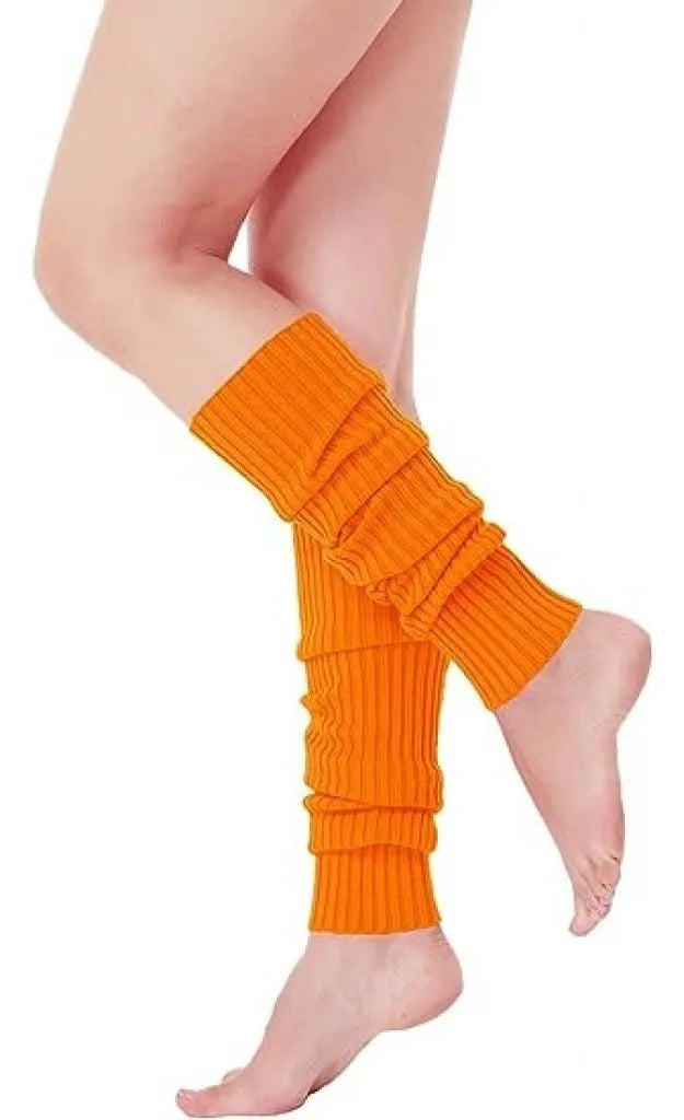 Medias Calentadores Fluo Disfraz Cosplay