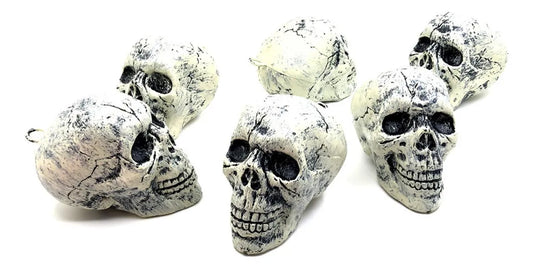Calavera Craneo 12cm Cotillon Halloween X6