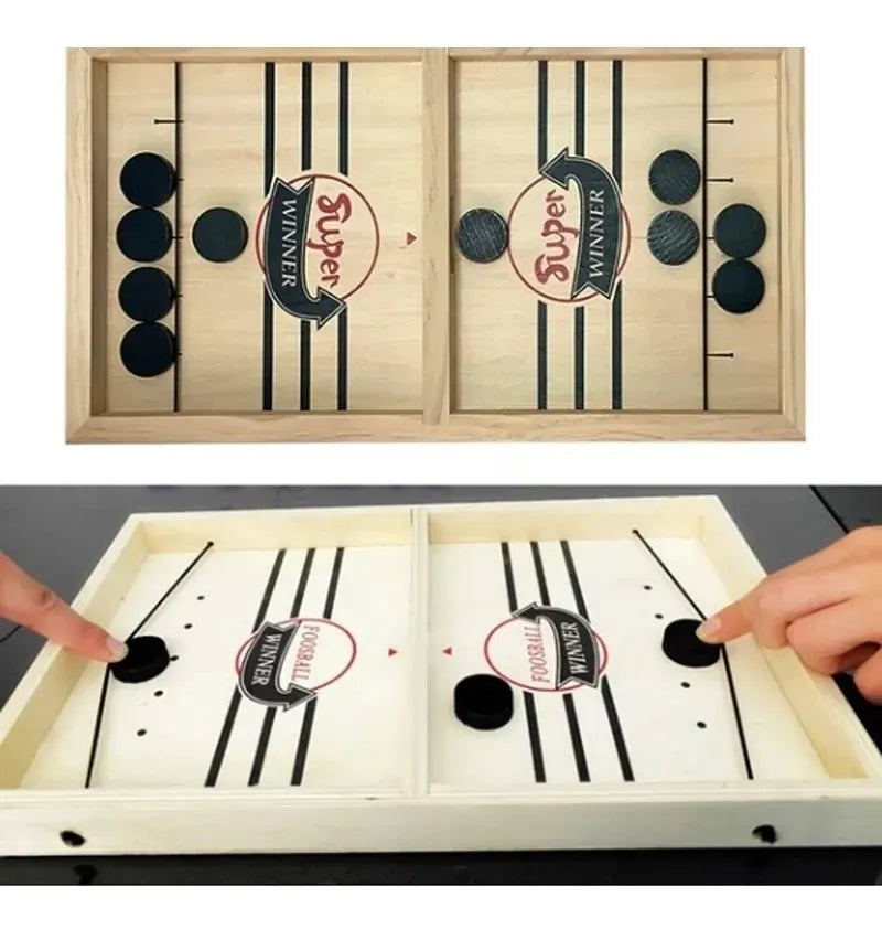 Juego De Mesa Catapulta Mete Gol Con Dedos Fichas