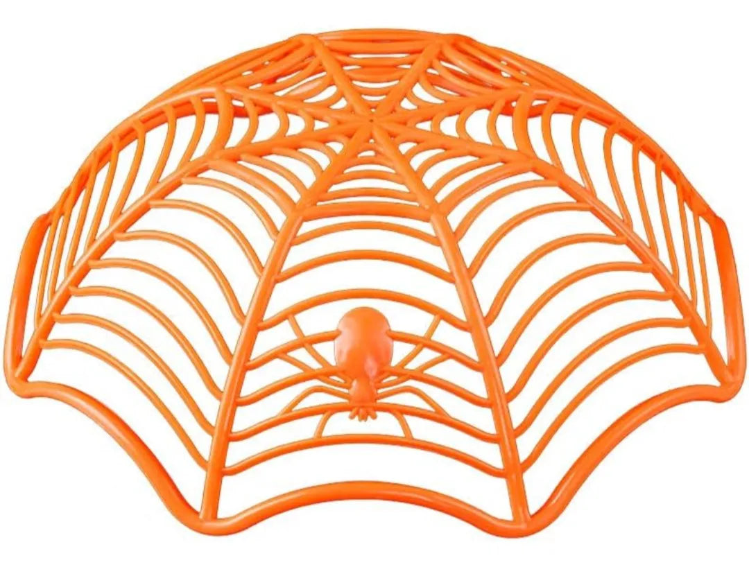 Caramelera Plástica Telaraña Pack X2 Halloween