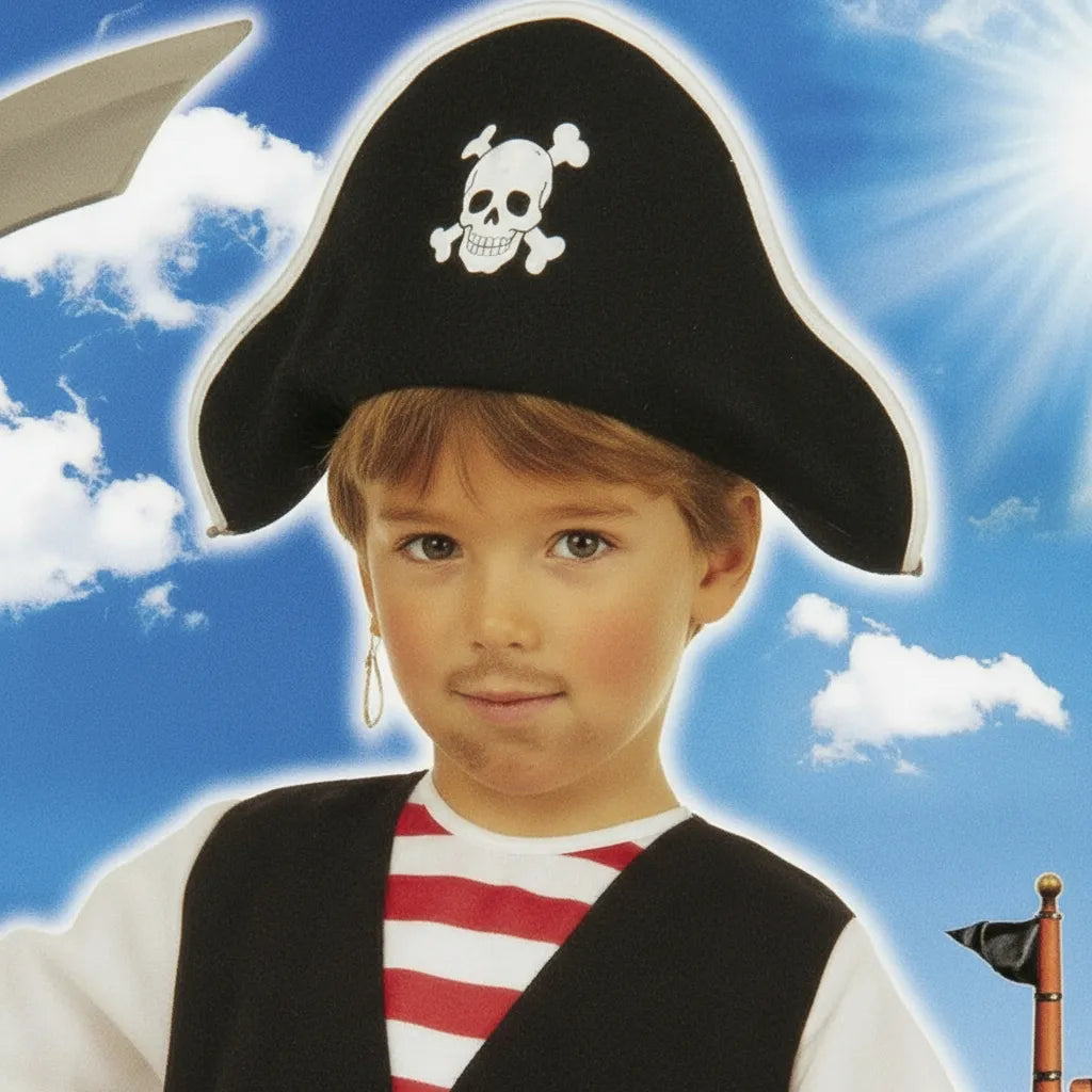 Disfraz Infantil De Pirata Con Sombrero Halloween
