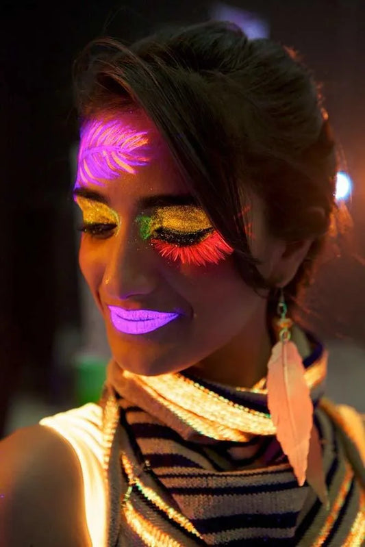 Pintura Facial Y Corporal Neon Pack X6 Unidades