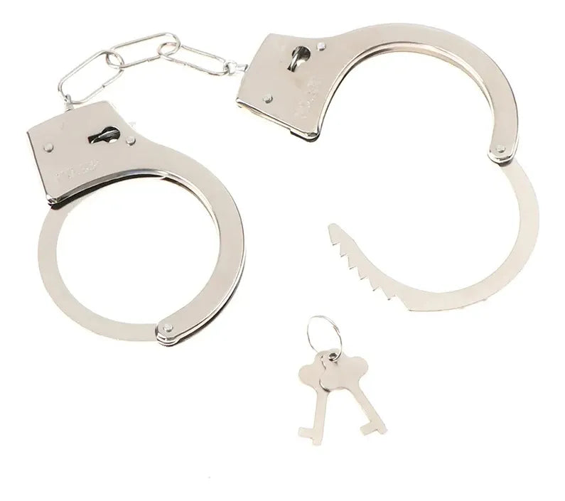 Esposas Con Llave De policia Complemento de disfraz