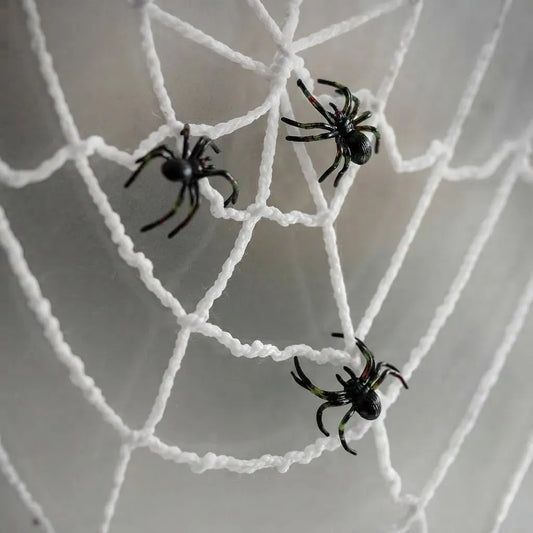 Telaraña Blanca Decorativa 250 cm – Halloween