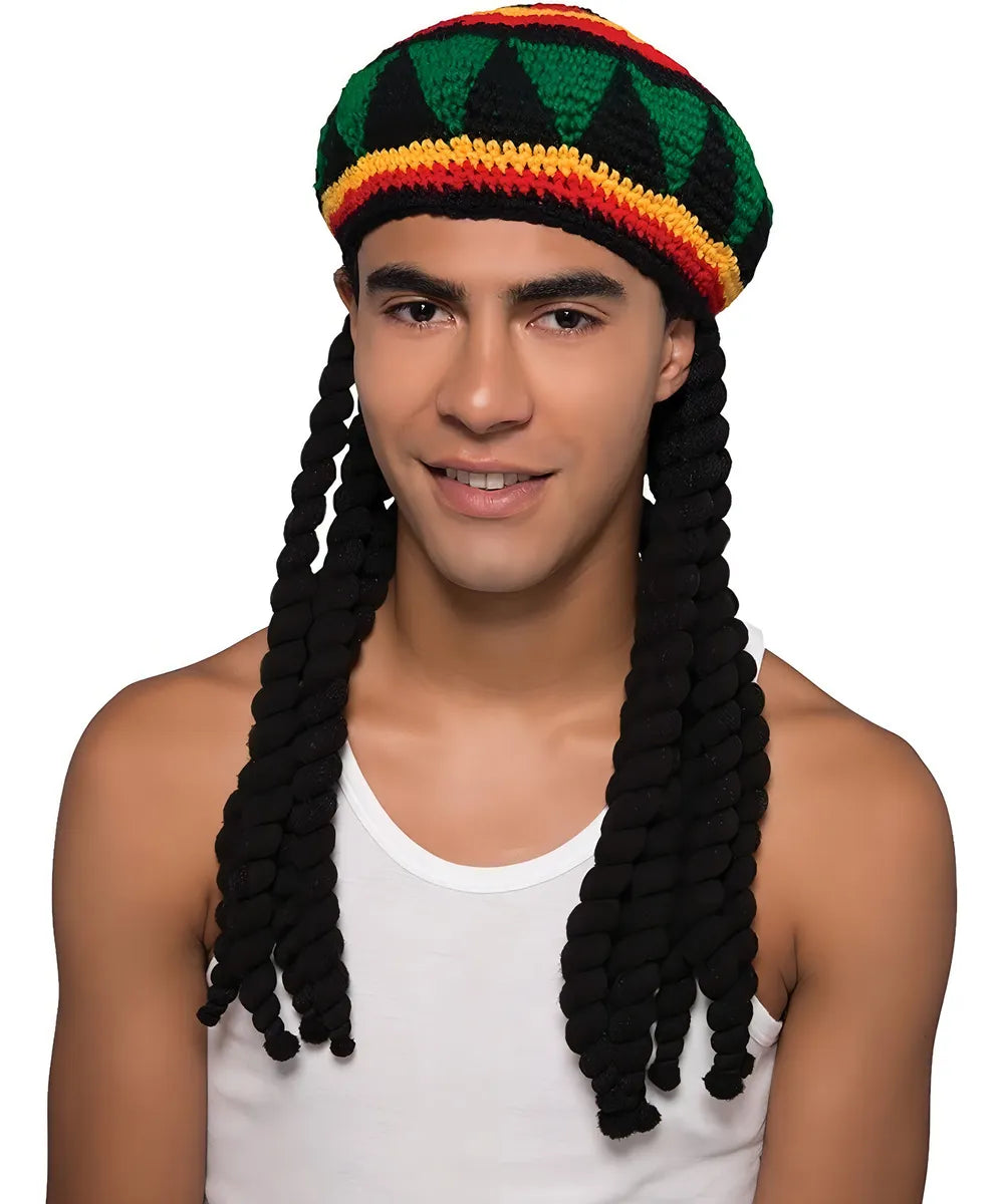Gorro Jamaiquino Rastafari Rasta Bob Marley Reggae Dreadlock