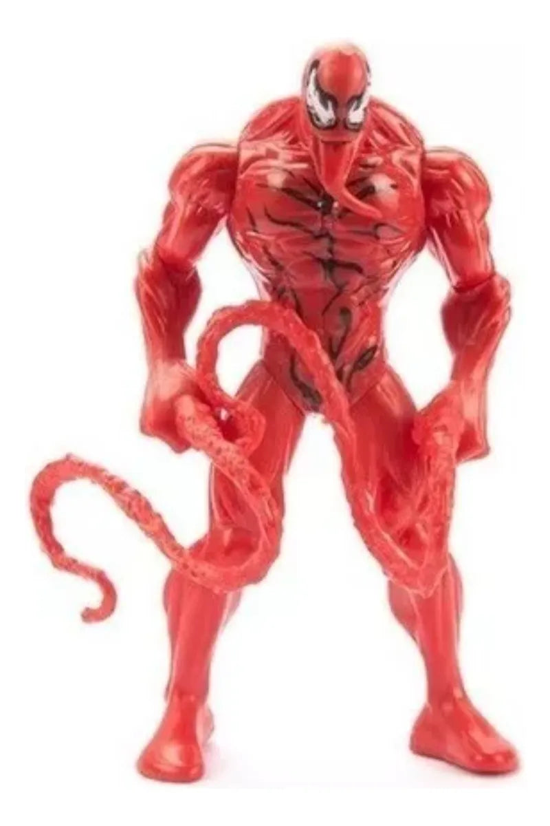 Muñeco Figura De Acción Carnage 17cm Luz Artículado