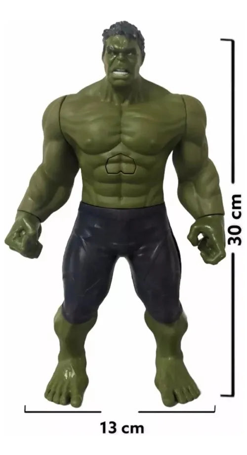 Muñeco Hulk 30 Cm Con Luz Y Sonido