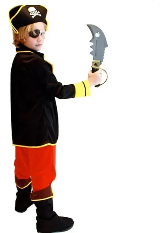 Disfraz Infantil Pirata Gorro Chaqueta Pantalón