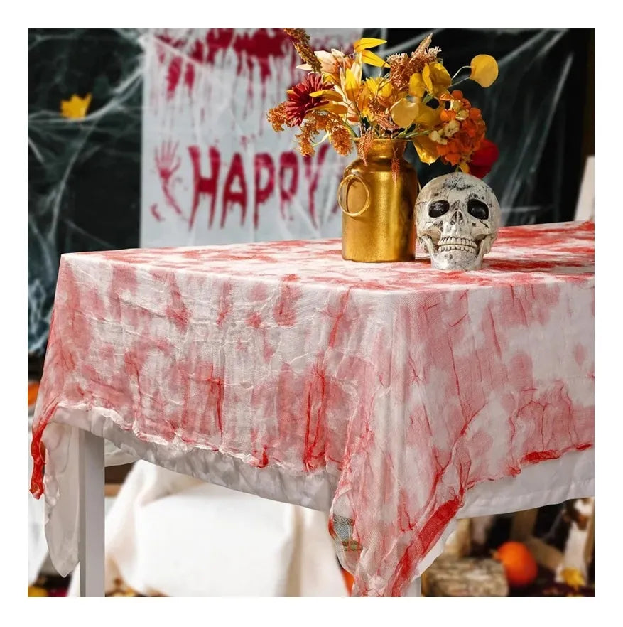 Decoracion Gasa Con Sangre Halloween 200x120 C