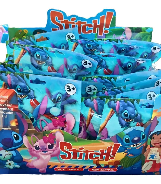 Sobre Sorpresa Figura Stitch + 3 Cartas