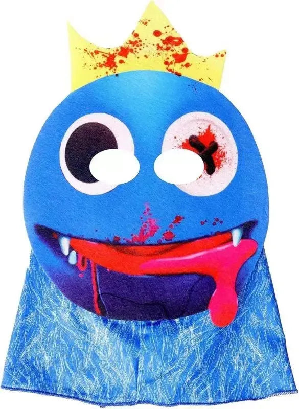 Disfraz Infantil Blue Rainbow Friends Mascara Plana