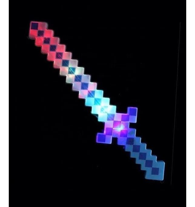 Espada Diamantada con Luz Y Sonido 62 Cm