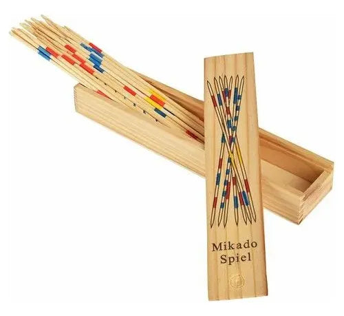 Mikado En Madera Con Estuche 30 Piezas Montessori