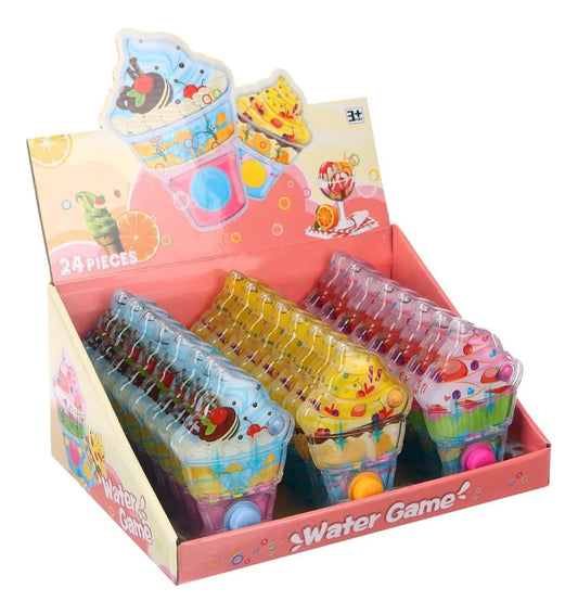 Juego De Agua Helado Retro 24 Unidades Sorpresita