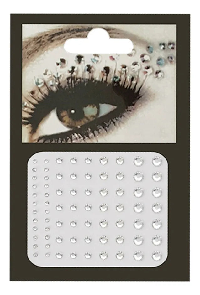 brillos Adhesivo Pack X2 Strass Rostro Y Cuerpo