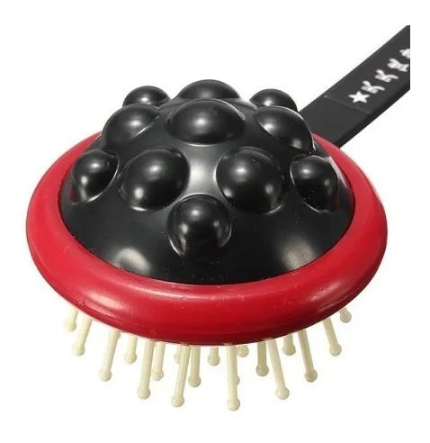 Masajeador Rascador Corporal Doble Cabezal Manual