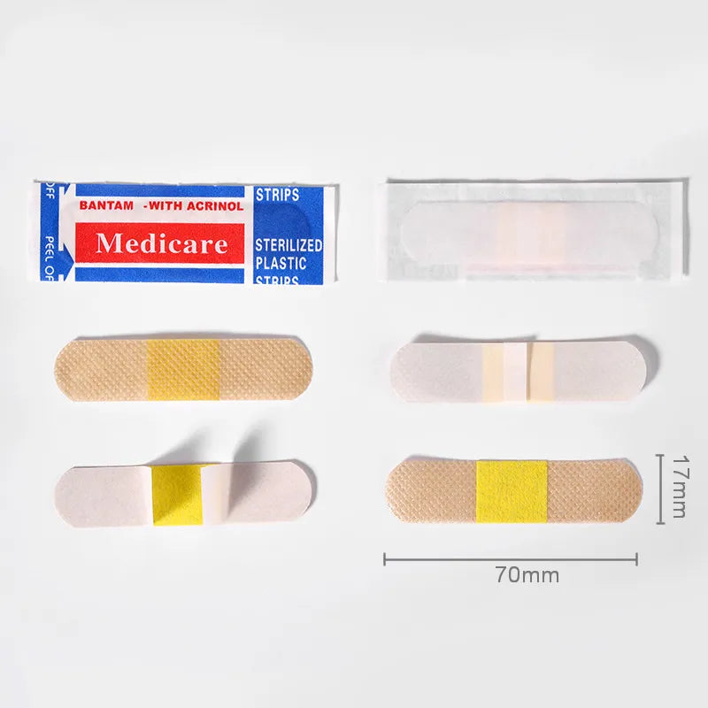 Banditas Curitas Elásticas Marrones Caja X100