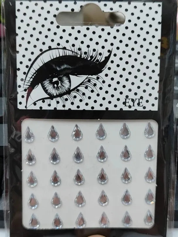 brillos Adhesivo Pack X2 Strass Rostro Y Cuerpo