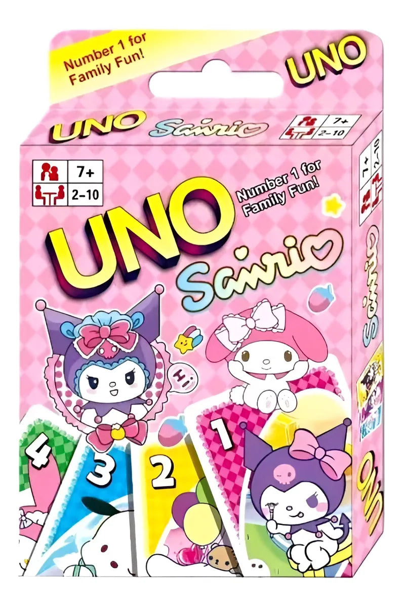 Juego De Mesa Cartas Uno Sanrio HELLO KITTY